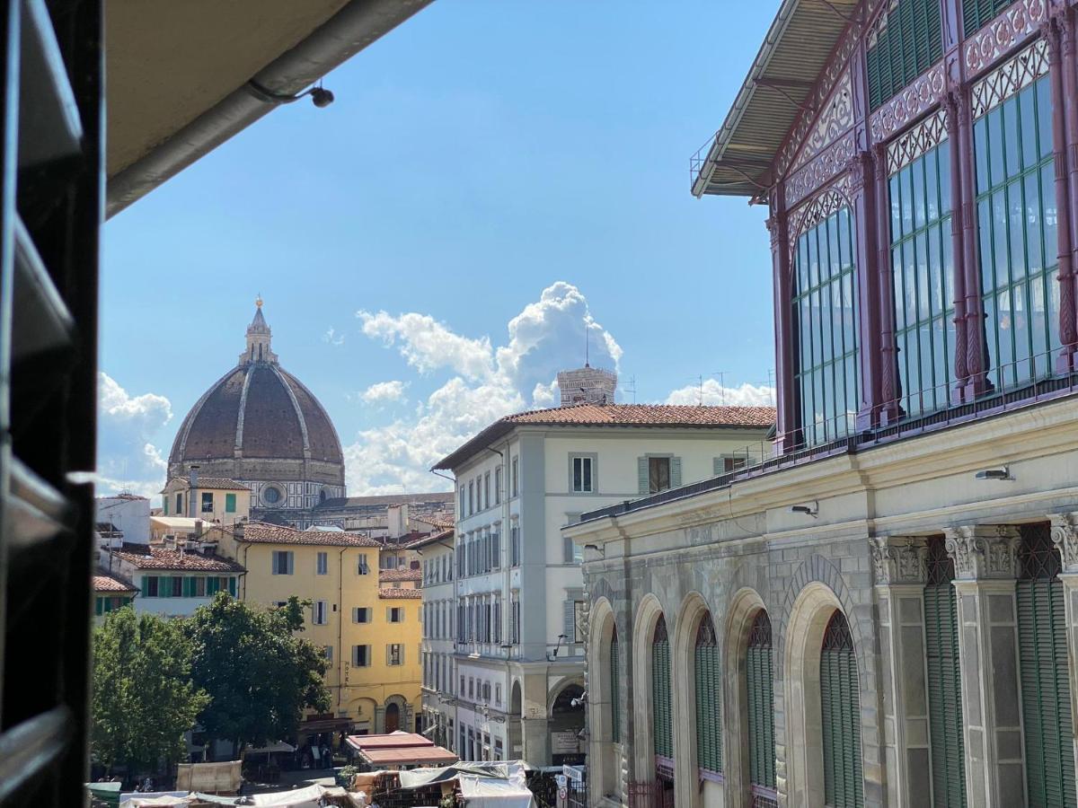 Overlooking'S Duomo Apartment In Mercato Centrale Florenţa Exterior foto
